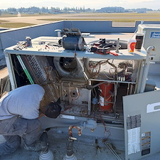 Cracked-Heat-Exchanger-Replacement-Commercial-Rooftop-Unit-Abbotsford-BC 0