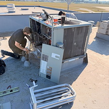 Cracked-Heat-Exchanger-Replacement-Commercial-Rooftop-Unit-Abbotsford-BC 1