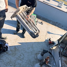 Cracked-Heat-Exchanger-Replacement-Commercial-Rooftop-Unit-Abbotsford-BC 3